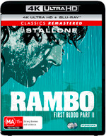 RAMBO: FIRST BLOOD PART II (CLASSICS REMASTERED) (4K UHD/BLU-RAY) [BLURAY]