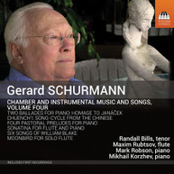 SCHURMANN /  BILLS / KORZHEV - CHAMBER & INSTRUMENTAL 4 CD