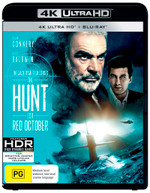 THE HUNT FOR RED OCTOBER (4K UHD/BLU-RAY) (1990)  [BLURAY]