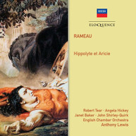 ANTHONY LEWIS - RAMEAU: HIPPOLYTE ET ARICIE CD
