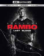 RAMBO: LAST BLOOD 4K BLURAY