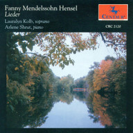 MENDELSSOHN-HENSEL /  SHRUT -HENSEL / SHRUT - LIEDER CD