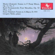 CLEMENTI /  SZYMANOWSKI / SCHUBER - SONATA IN FMINOR, CD