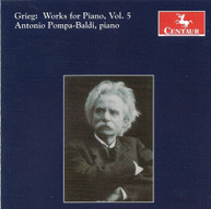GRIEG /  POMPA-BALADI -BALADI - WORKS FOR PIANO 5 CD