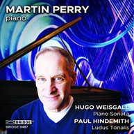 WEISGALL /  HINDEMITH / PERRY - TITLE: MARTIN PERRY PERFORMS HINDEMITH & CD