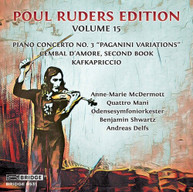 RUDERS /  MCDERMOTT / DELFS - POUL RUDERS EDITION 15 CD