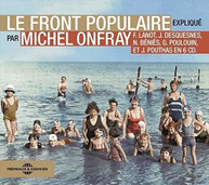 MICHEL ONFRAY / JOEL  POUTHAS - FRONT POPULAIRE CD