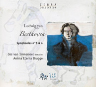 BEETHOVEN /  VAN IMMERSEEL / ANIMA AETER BRUGGE - SYMPHONIES NOS 4 & 5 CD