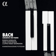 J.S. BACH /  KOROLIOV / KAMMERAKADEMIE POTSDAM - CONCERTOS FOR PIANOS CD
