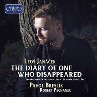 JANACEK /  BRESLIK / PAVLU - DIARY OF ONE WHO DISAPPEARED CD