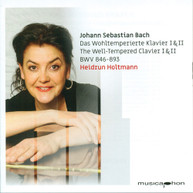 J.S. BACH /  HOLTMANN - WELL - WELL-TEMPERED CLAVIER I & II CD