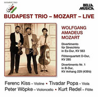 MOZART /  BUDAPEST TRIO - LIVE CD