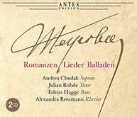 MEYERBEER /  CHUDAK / ROSSMANN - ROMANZEN & LIEDER & BALLADEN CD