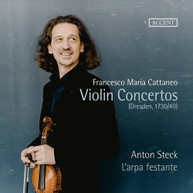 CATTANEO /  STECK / L'ARPA FESTANTE - VIOLIN CONCERTOS CD