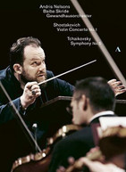 SHOSTAKOVICH /  NELSONS / FEUDEL - VIOLIN CONCERTO / SYMPHONY 5 DVD