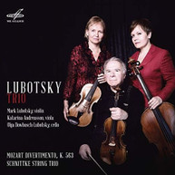 MOZART /  LUBOTSKY TRIO - LUBOTSKY TRIO PLAYS MOZART & SCHNITTKE CD