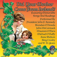 DID YOUR MOTHER COME FROM IRELAND / VARIOUS CD