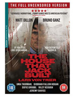 THE HOUSE THAT JACK BUILT DVD [UK] DVD
