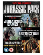 JURASSIC GAMES / TRIASSIC WORLD / EXTINCTION DVD [UK] DVD