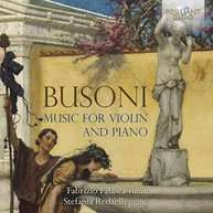 BUSONI /  FALASCA / REDAELLI - MUSIC FOR VIOLIN & PIANO CD