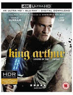 KING ARTHUR - LEGEND OF THE SWORD 4K ULTRA HD [UK] 4K BLURAY