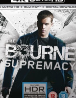 BOURNE - THE BOURNE SUPREMACY 4K ULTRA HD [UK] 4K - BLURAY