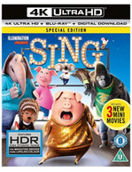SING 4K ULTRA HD [UK] 4K BLURAY