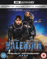VALERIAN AND THE CITY OF A THOUSAND PLANETS 4K ULTRA HD [UK] 4K BLURAY