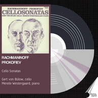 PROKOFIEV /  BULOW / WESTERGAARD - CELLO SONATAS CD