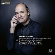 SCHUBERT /  RESIDENTIE ORKEST THE HAGUE - COMPLETE SYMPHONIES 1 SACD