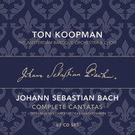 J.S. BACH /  KOOPMAN - COMPLETE BACH CANTATAS 1 - COMPLETE BACH CANTATAS CD