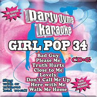 PARTY TYME KARAOKE: GIRL POP 34 / VARIOUS CD