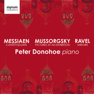 MESSIAEN /  DONOHOE - CATEYODJAYA / PICTURES AT AN EXHIBITION CD
