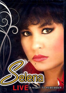 SELENA - LIVE - A NIGHT TO REMEMBER DVD