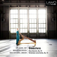 GINASTERA /  WALSTAD / NORWEGIAN RADIO ORCHESTRA - HARP CONCERTO 25 CD
