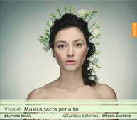 VIVALDI /  GALOU / DANTONE - MUSICA SACRA PER ALTO CD