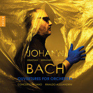 J.S. BACH /  CONCERTO ITALIANO / ALESSANDRINI - OUVERTURES FOR ORCHESTRA CD