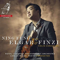NING FENG - ELGAR & FINZI: VIOLIN CONCERTOS CD
