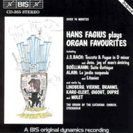 FAGIUS - PLAYS ORGAN FAVORITES CD