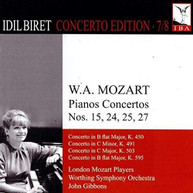 MOZART /  BIRET / GIBBONS - PIANO CONCERTOS CD