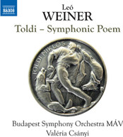 WEINER /  BUDAPEST SYMPHONY ORCHESTRA MAV - TOLDI CD