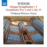 WIDOR /  RUBSAM - ORGAN SYMPHONIES 1 CD