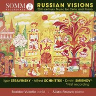 STRAVINSKY /  VUKOTIC / FIRSOVA - RUSSIAN VISIONS CD