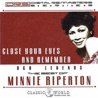 MINNIE RIPERTON - CLOSE YOUR EYES & REMEMBER: THE BEST OF CD