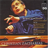 SCHUMANN /  CHAMBER ORCH OF LAUSANNE / ZACHARIAS - PIANO CONCERTO SACD