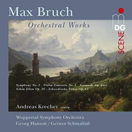 BRUCH /  KRECHER / HANSON - ORCHESTRAL WORKS CD