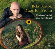 BARTOK /  ONOFRI / BONET - DUOS FOR VIOLIN CD
