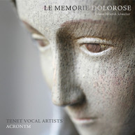SCHMELZER /  TENET VOCAL ARTISTS - MEMORIE DOLOROSE CD