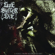LIVE SUFFER DIE - A VOICE FROM BEYOND DEATH CD