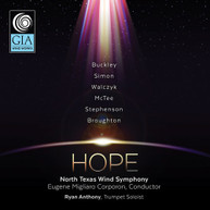 BROUGHTON /  NORTH TEXAS WIND SYMPHONY - HOPE CD